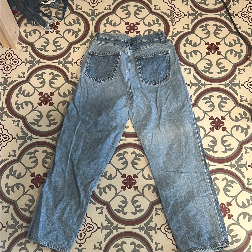 Patchwork Denim Jeans - Picture 2 of 4